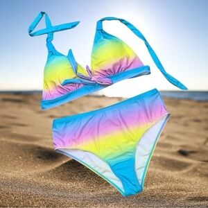 PASTEL RAINBOW Bikini, Size L